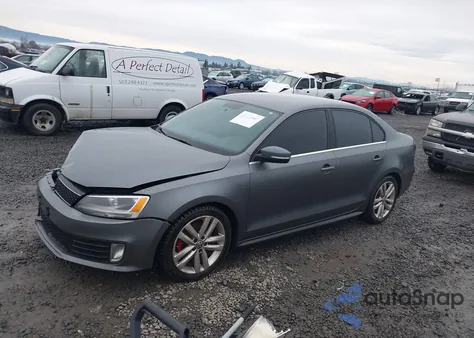 2012 Volkswagen Jetta Gli из США, поврежденный, VIN 3VW567AJ4CM408312